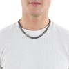 s. Oliver Mens Stainless Steel Necklace Curb Chain 50 cm