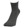 IMPACT LOCK AMCB-149 W Deodorizing Socks, 5 Toes, Ankle, 4P