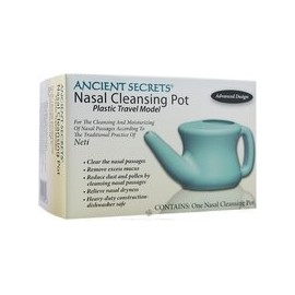 Ancient Secrets Nasal Cleansing Neti Pot - Plastic - 1 Pot - Pack of 1 by Ancient Secrets