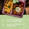 elastoREuse - Reusable food box 0.8 l 2-part - sustainable