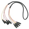 1.5m XLR Audio Cable 4 Channel Splitter Cable Microphone Speaker