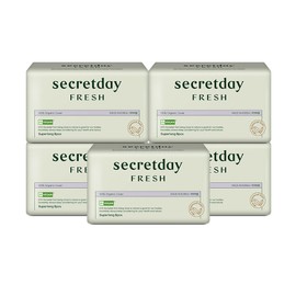 Secret Day Organic Fresh Super Long Overnight 8PX5 Pack / 시크릿데이 유기농 프레쉬 슈퍼롱 오버나이트 8PX5팩