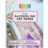 Alcohol Ink Pad Art Paper (8.5 x 11 Inches, 25