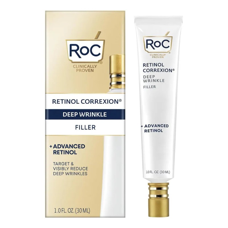 Crema Facial Antiarrugas RoC Retinol Correxion con Ácido Hialurónico 30ml