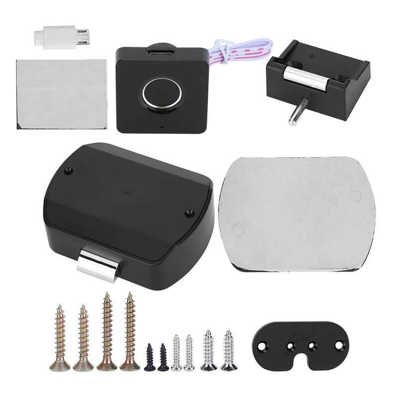 Intelligent Fingerprint Lock Smart Electric Drawer Cabinet Lock for Home