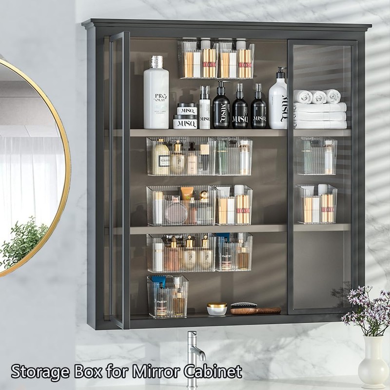 2PCS Cabinet Door Organizer,Self Adhesive Kitchen Cabinet Organizer,Cabinet Door Storage