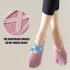 5 Pairs Pilates Grip Socks Non-Slip Yoga Socks for Women
