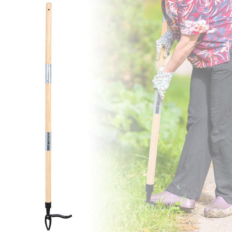 Manual Weeder, Weed Remover Tool Stand Up Weed Puller Tool