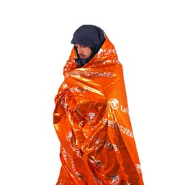 Lifesystems Notfall-Wärmetasche aus Silberfolie zum Wandern, Bergsteigen und Überleben in der Natur