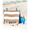The Lakeside Collection Towel Clips and Beach Caddy - Flip