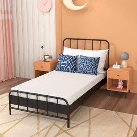 PayLessHere 8 Inch Twin XL Gel Memory Foam Mattress Fiberglass Free/CertiPUR-US Certified/Bed-in-a-Box/Cool Sleep & Comfy Support