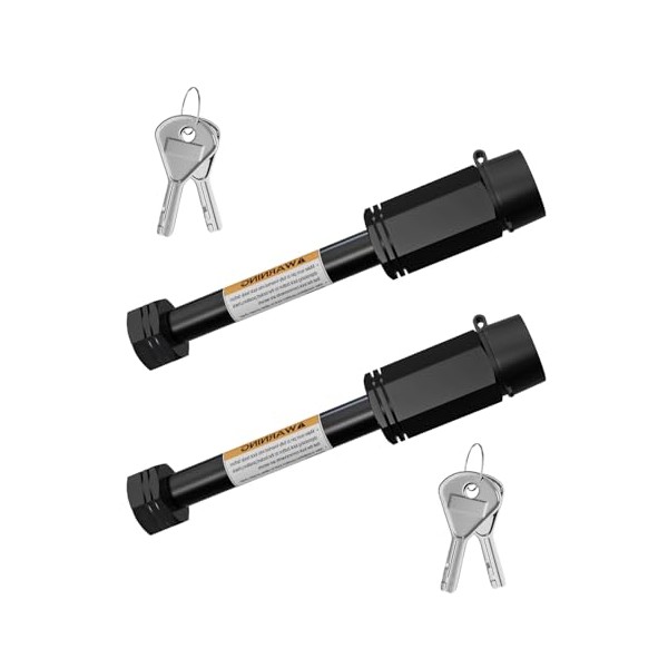 DEEAGLE Hitch Lock, 5/8” Dia Locking Hitch Pin, Fits 2”