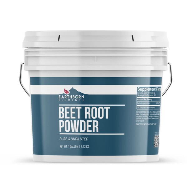 Earthborn Elements Beet Root Powder 1 Gallon Bucket, Pure &