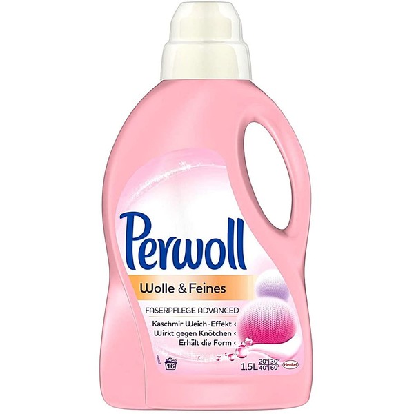 Perwoll for Wool & Delicates 1.5 L Bottle by Perwoll, 2-Pack