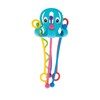 Nuby Silicone Octopus Sensory Toy with Bright Colored Silicone Textured