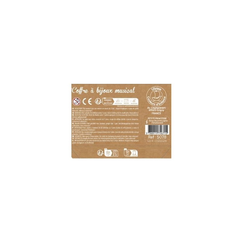 Ulysse Couleurs d'Enfance Little Princess Music Case