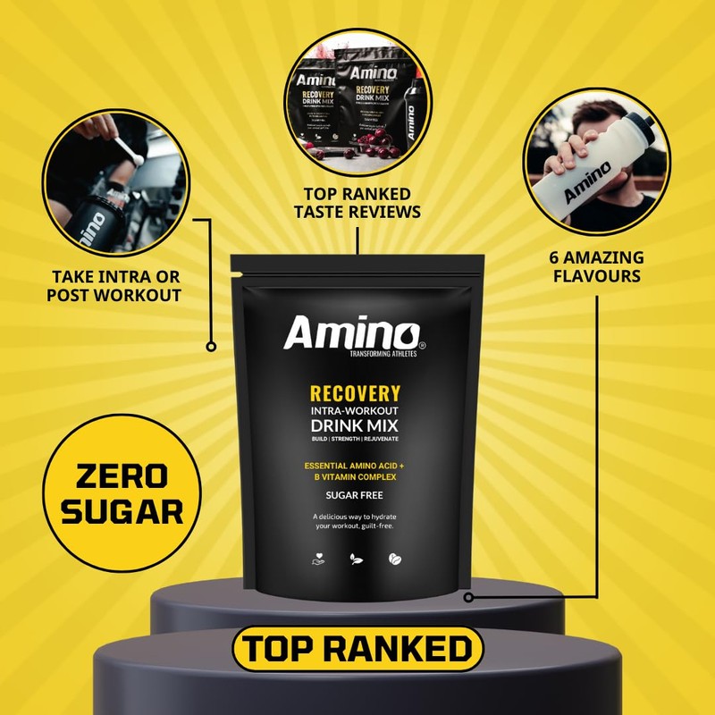 Amino Recovery - EAA & BCAA Intra Workout Powder -