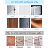 GCXIXPY 12 Pcs Picture Hangers without Nails, 30 Ibs Load
