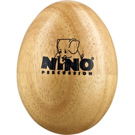 Meinl NINO Wood Egg Shaker Medium Natural