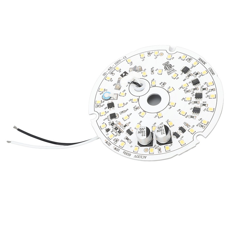 Ceiling Fan Light Replacement Panel 3.93inch Led AC120V 18W 2000LM