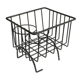 Wire Frame Hump Basket, for Beetle, Ghia & Thing, Black, Compatible with Dune Buggy