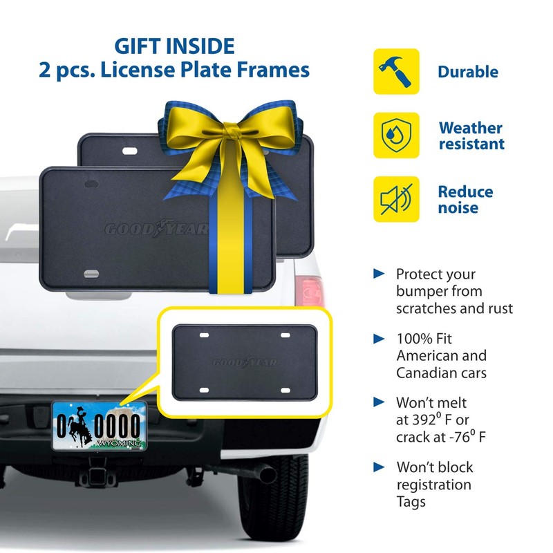 Goodyear Shatterproof Window Deflectors for Nissan Rogue Sport 2017-2022, Tape-on