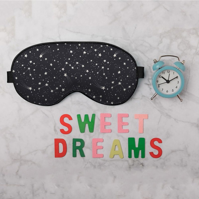 NOHSHE Galaxy Sleep Mask Eye Mask Star Space Connection Sparkling