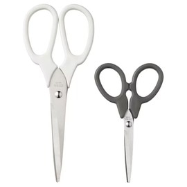 IKEA Multi-Purpose Scissors Set Of 2 Pc(13Cm, 20Cm) Multicolor For Cutting Home & Kitchen Items