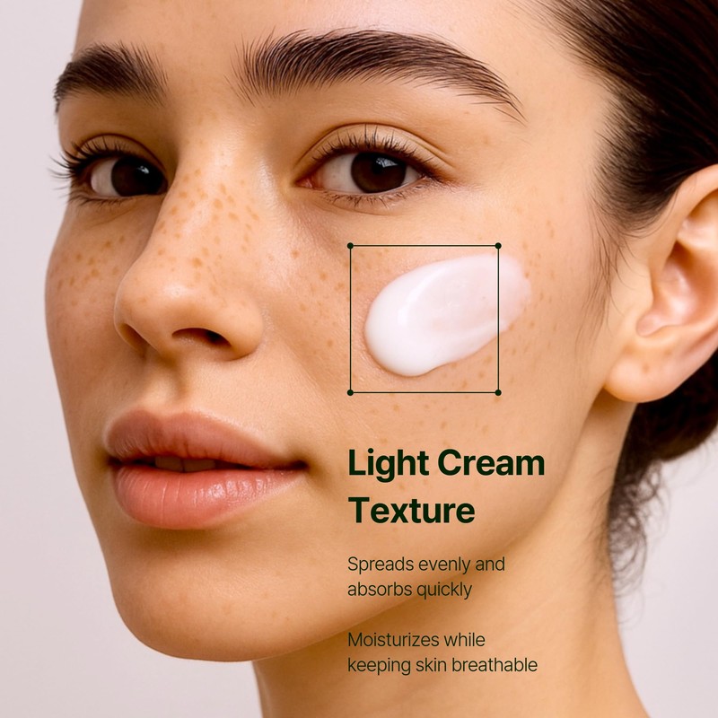 Orien Mugwort Zero Film Moisturizer 60ml Niacinamide 2% panthenol glycerin