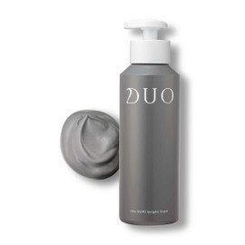 DUO The Bright Foam, Black, Facial Cleansing Foam, Massage, Treatment Mask, Sweet Citrus Essential Oil Scent, Dense Carbonated Foam