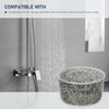 4 Pack Shower Head Filter Replacement Cartridge Compatible with All