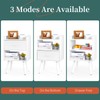 Yoobure Modern Nightstand with Drawer, Bedside Tables, Mid Century Nightstands