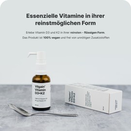 Vilgain Vitamin D3+K2 30 ml