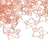 100pcs Star Moon Paper Clips Prevent Rust Skid Resistance Cute