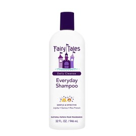 Fairy Tales Daily Cleanse Everyday Kids Shampoo - Gentle Natural Defining Shampoo, Tangle Free, Moisturizing and Hydrating Formula, Clean and Natural Ingredients -Paraben Free - 32 oz.