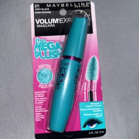 Maybelline Mascara VERY BLACK 271 Volum Express The Mega Plush NEW