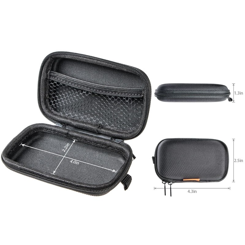 GLCON Rectangle Shaped Small Hard EVA Case - Portable Protection