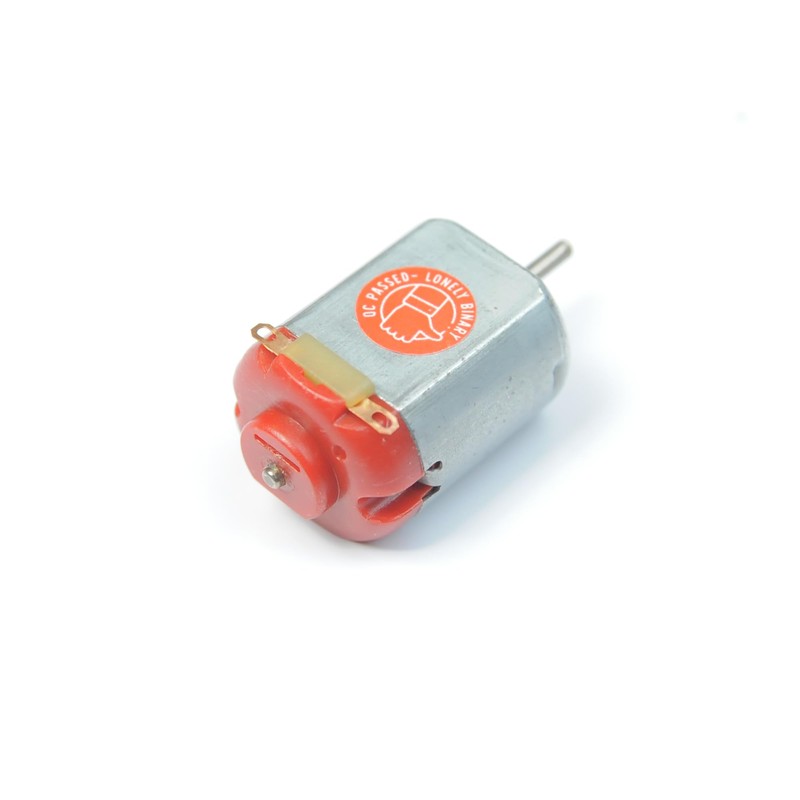 Lonely Binary 6-Pack 130 DC Motor with Stands – 1.5V-6V