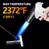 Butane Torch Lighter, 0-90°Rotating Angle Butane Lighter, Refillable Kitchen Torch