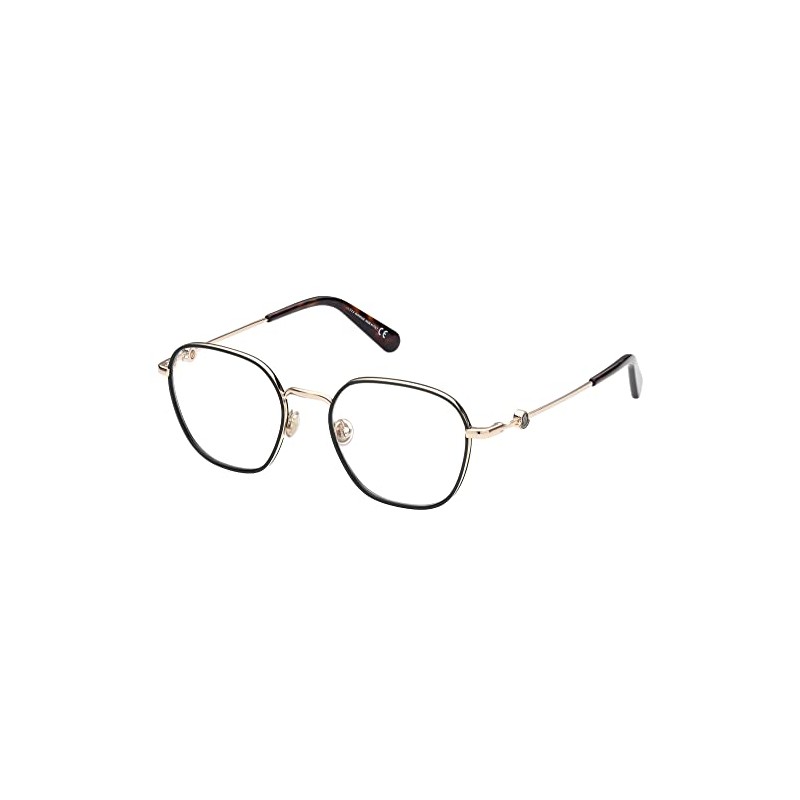 Moncler ML5125 032 PALE GOLD 50/19/145 MAN Eyewear Frame