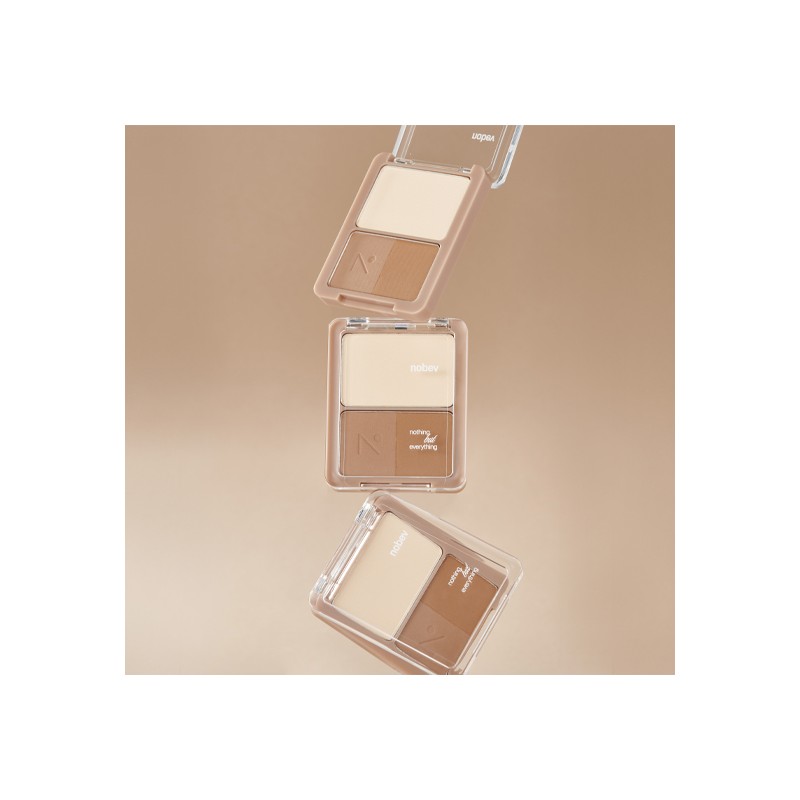nobev Volume Detail Shading Palette 9.8g - [NEW] 01 Taupe