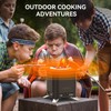 ONLYFIRE OUTDOOR LIVING 2-in-1 Smokeless Fire Pit with Pot Bracket