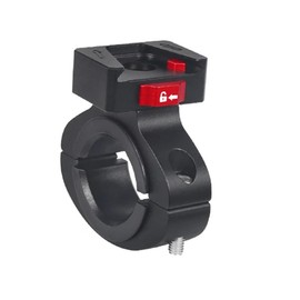 CS PRIORITY Fahrradlenkerklemme aus Aluminiumlegierung, Schnellspanner-Halterung, 1/4 Fahrradclip, kompatibel mit Hero 13, 12 X4, Osmo Action-Kamera-Halterung (Typ D)