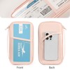 SEPWIK Travel Passport Wallet RFID Family Passport Holder with Hand