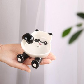 Vastsea Spoon Lid Holder, Ceramic Spoon Rest, Pot Lid Holder, for Kitchen Decoration (13.20 x 9 x 4.30 cm)
