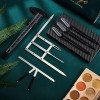 Kit De Regla Microblading Diseño Compas Cejas Perfectas 6pcs