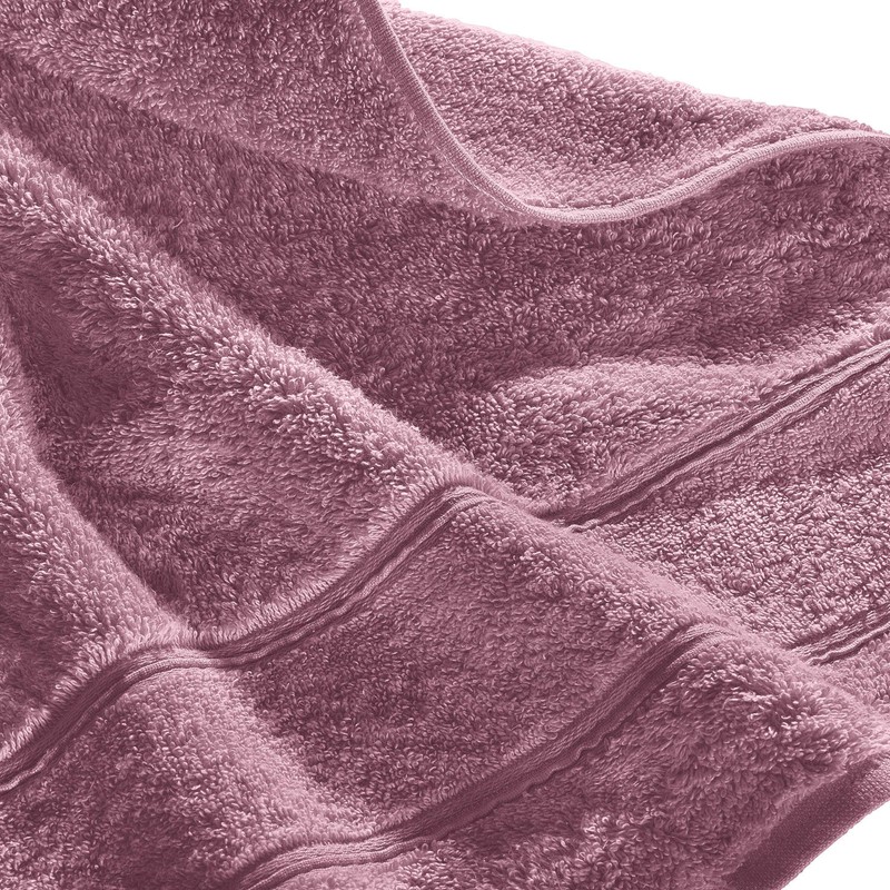 Erwin Müller Bath Towel Karlsruhe, mauve, 80x200 cm