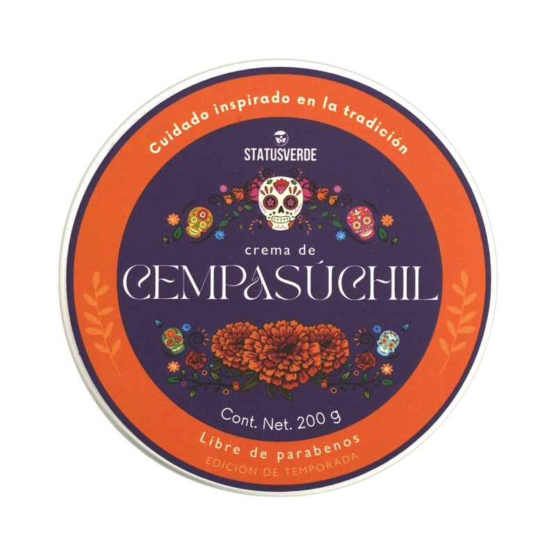 Crema con Extracto de Cempasúchil, Aroma Natural, 200g