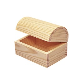 RAYHER 62297000 Plain Wood Wooden Box FSC Mix Credit, 13 x 9 x 9 cm