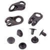 Eujgoov 20 Pcs/Lot Boot Hooks Lace Fittings with Rivets Camp
